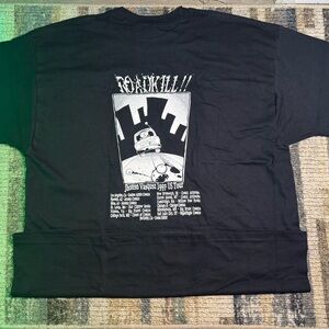 Fruit of the Loom Black Tour Graphic Tee